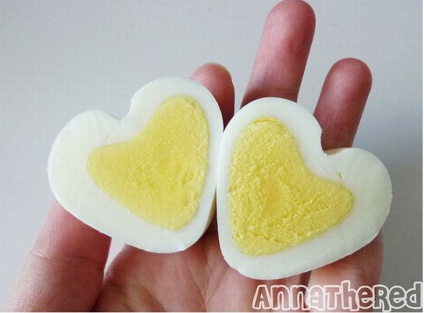 かわいい 超簡単にハート型ゆで卵を作る方法 Grapps グラップス