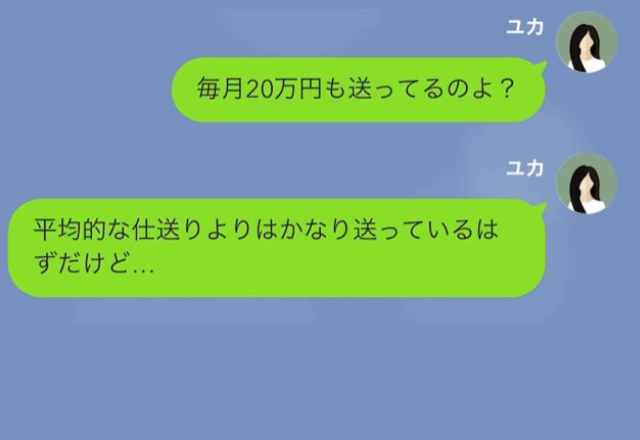 「仕送りを増額しろ！」「月“20万円”も送ってるのよ！？」→次の瞬間【モンスターな父】からの“要求”に愕然…！！【漫画】