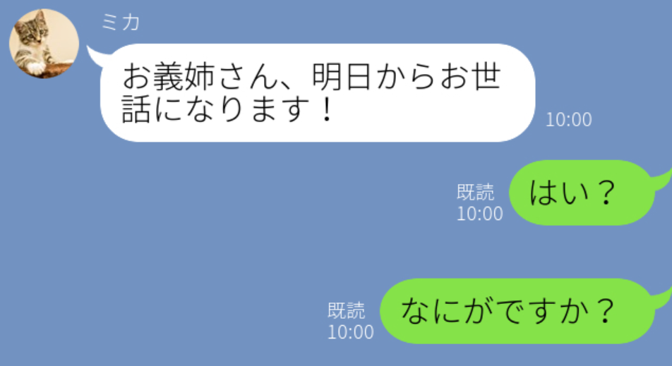 義妹「明日からお世話になります！」私「何が？」義妹からの【突然の報告】とは…？⇒幸せな結婚生活へのヒント